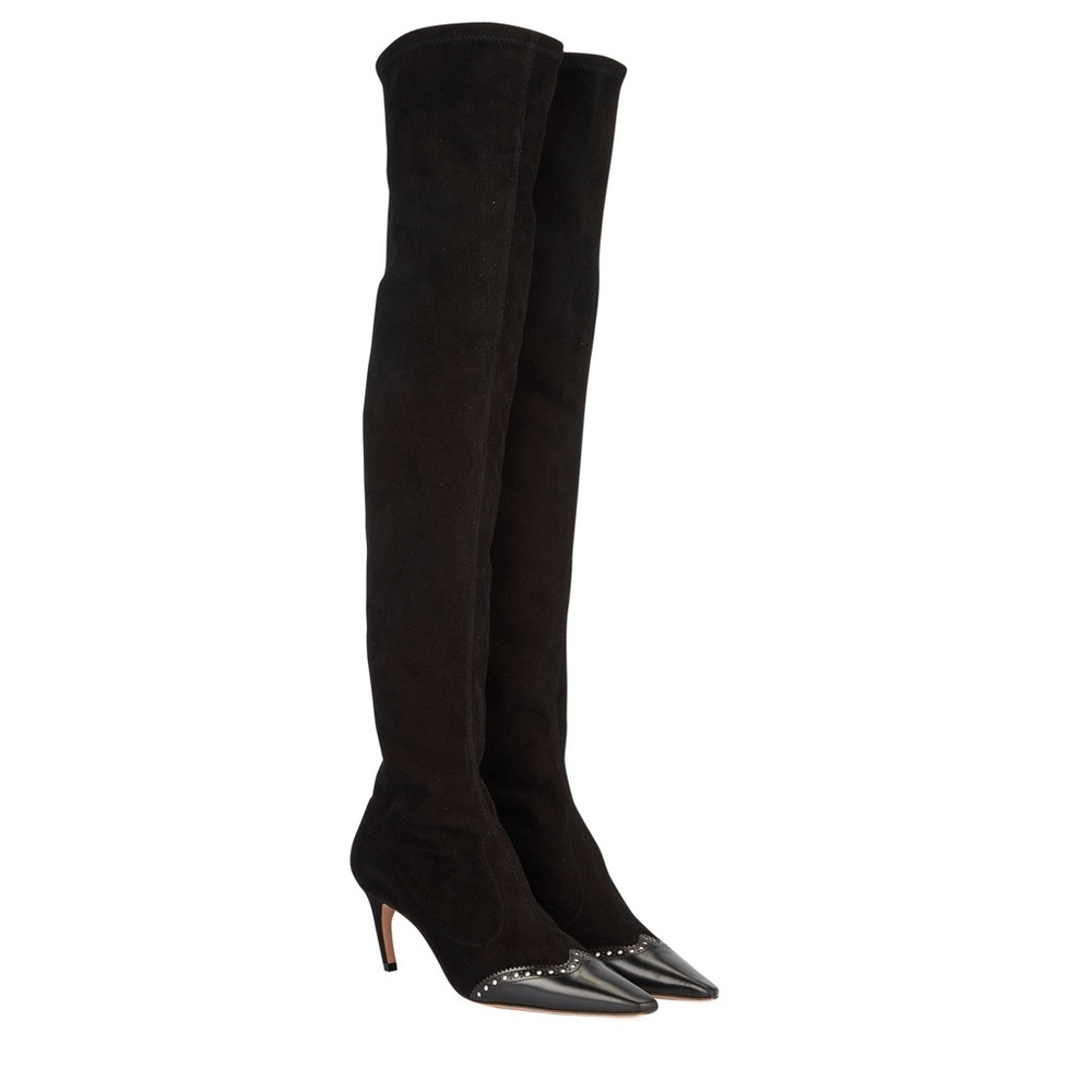 New Dior SPECTADIOR stretch suede over the knee boots